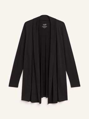 Wool& Landmark Cardigan Black 1X